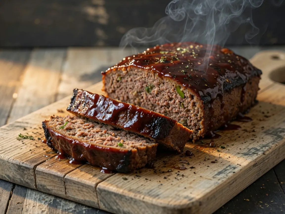 BBQ Smoked Meatloaf