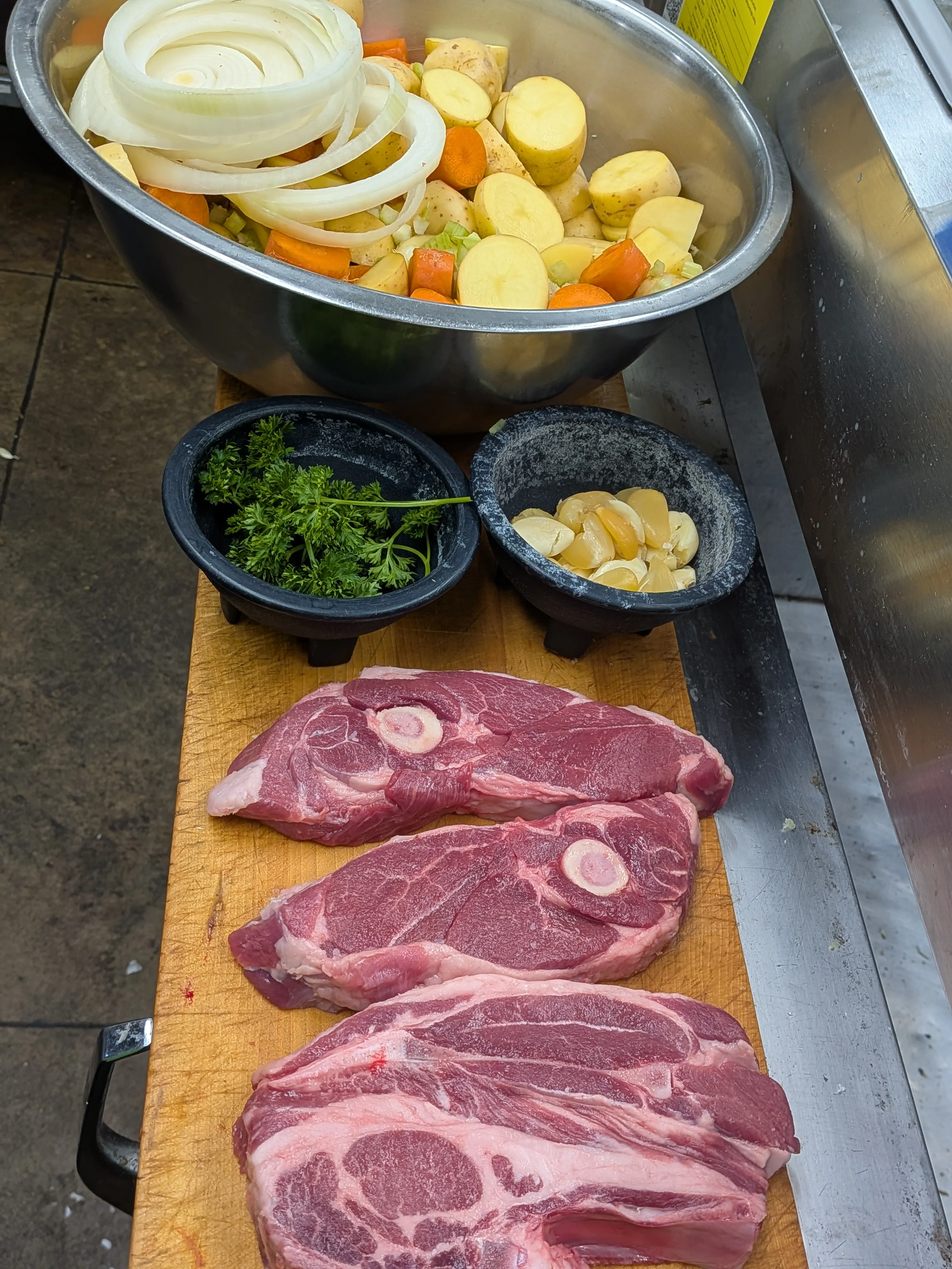 Ingredients for The Beautiful Imperial BBQ Stew