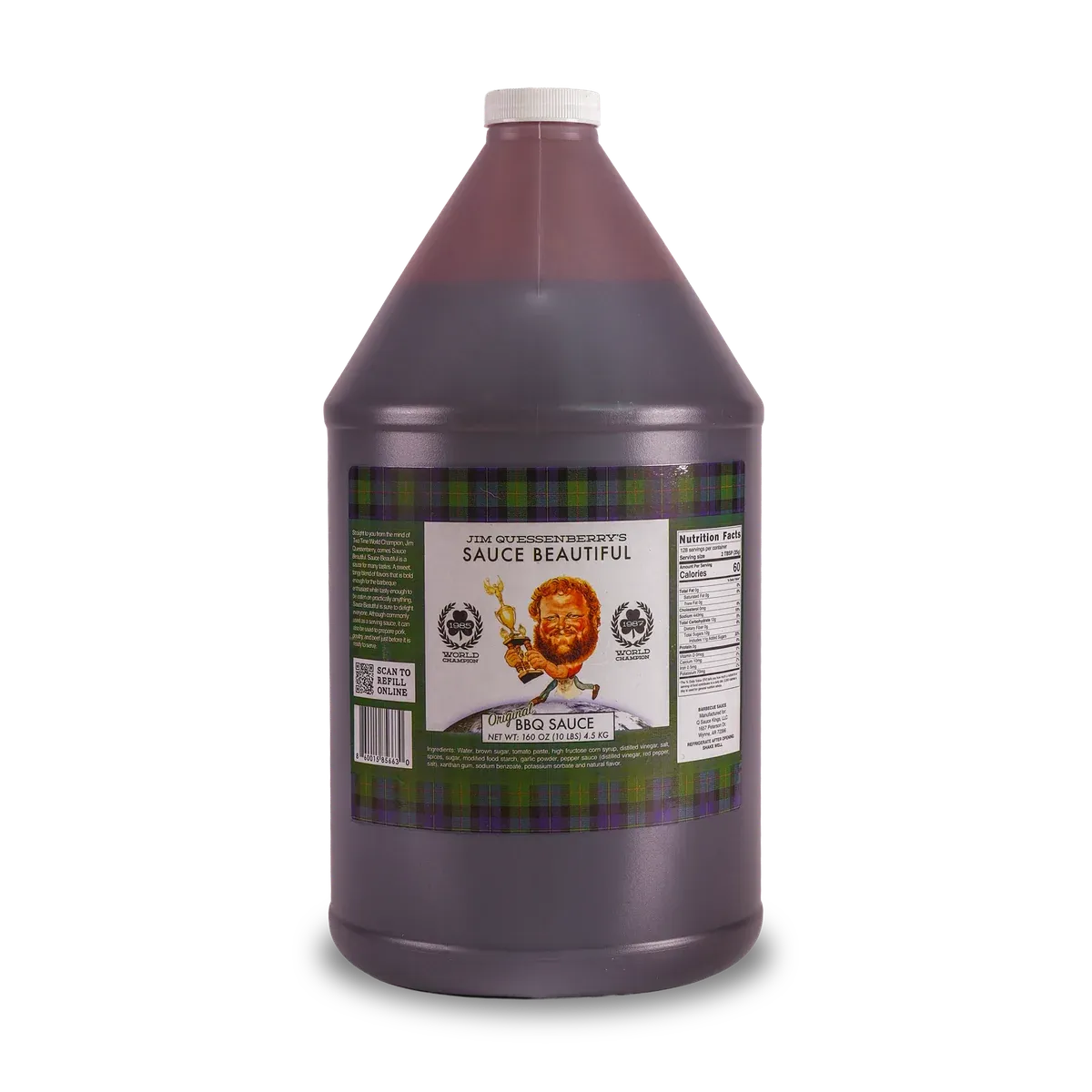 Sauce Beautiful — 160 oz Jug (Gallon Plus)