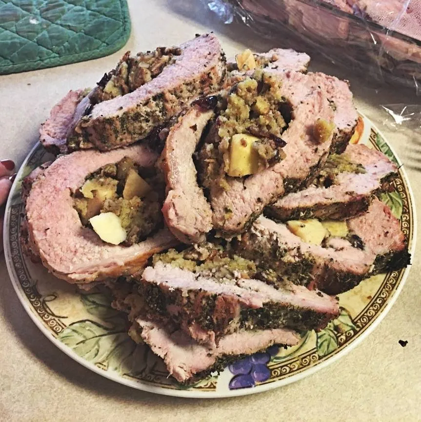 Original archive photo for Smoked Harvest Stuffed Pork Loin