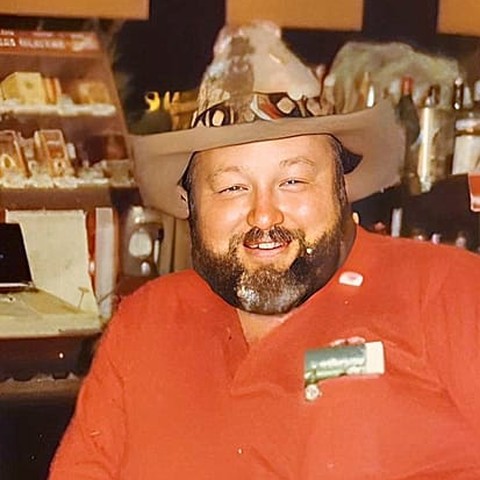 Billy Bones at a bar with Jim